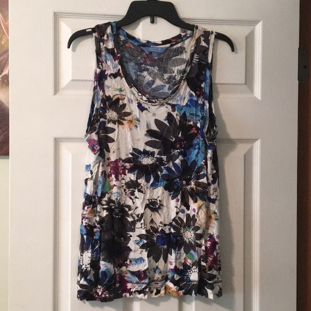 Vera Wang Floral Tank Top